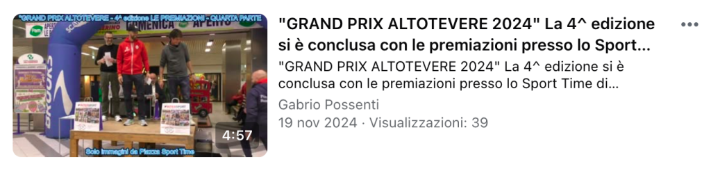 Grand PRix Altotevere